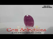 3.61 Ratti Natural New Burma Ruby with Govt. Lab Certificate-(4551)